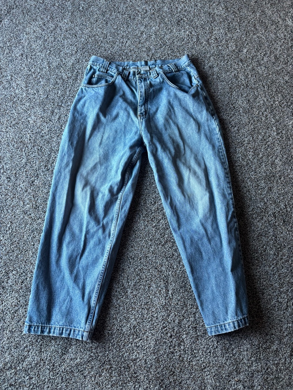 Vintage Golden Bay Baggy Carpenter Jeans 38 Light Wash